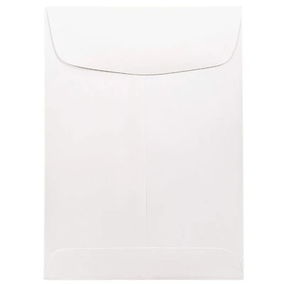 JAM Paper 5.5" x 7.5" White Open End Catalog Envelopes
