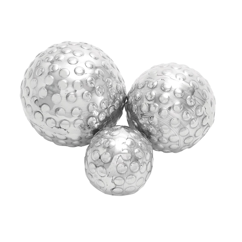 Silver Aluminum Glam Orbs & Vase Filler Set