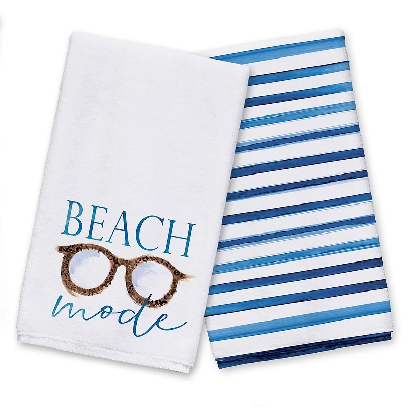 Beach Mode Tea Towel Set
