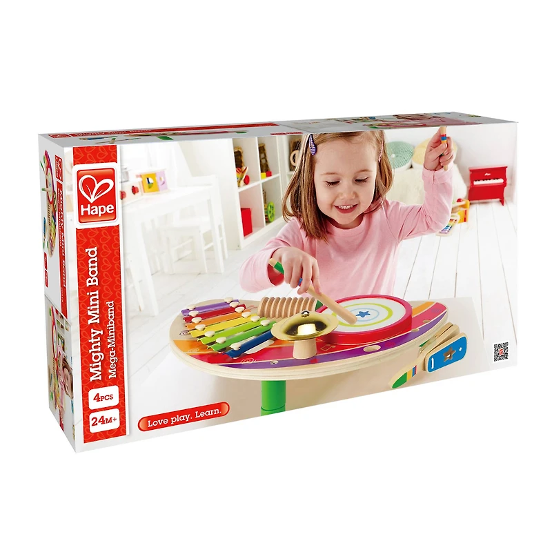 Hape Mighty Mini Band Wooden Percussion Instrument