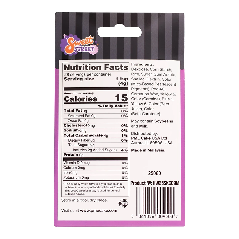 PME Cake Sweet Street® 4oz. Pink Potion Pearls Sprinkle Mix