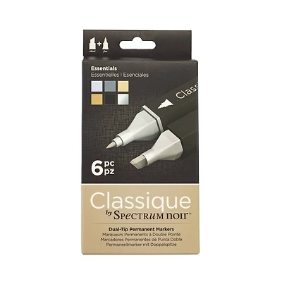 Spectrum Noir™ Classique Essentials Dual Tip Marker Set