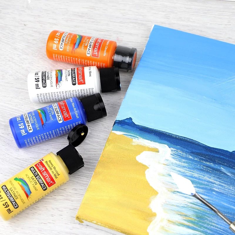 12 Pack: Premium Ultra Bright Metallic Paint by Craft Smart
