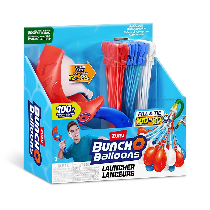 Zuru Bunch O Balloons Red, White & Blue Launcher Set