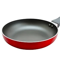 Oster Herscher 8" Red Aluminum Frying Pan