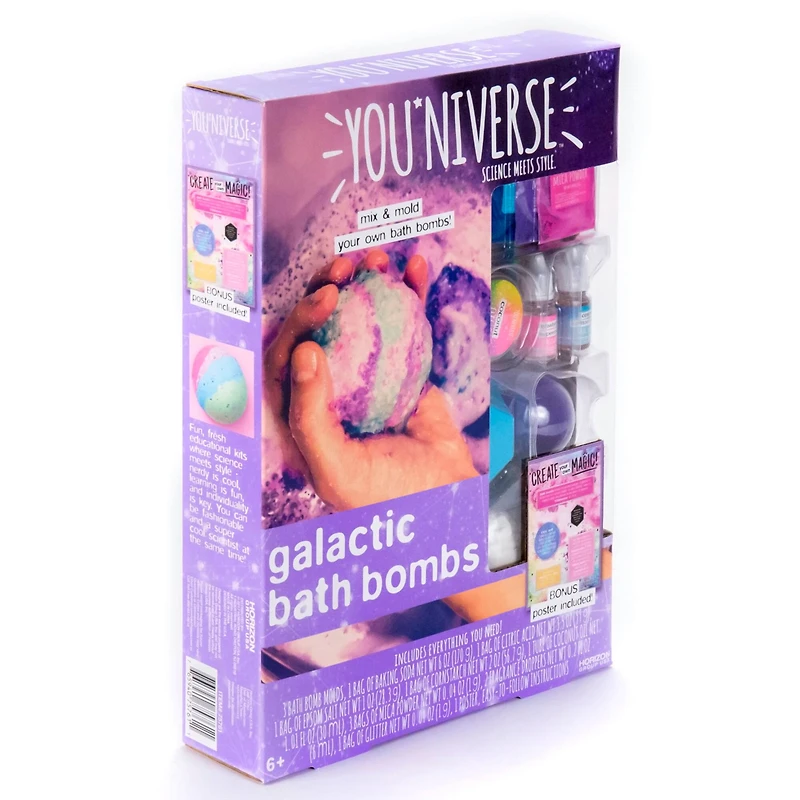 YouNiverse® Galactic Bath Bombs Kit