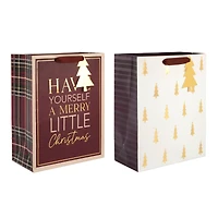 Medium Christmas Tree Gift Bags by Celebrate It™