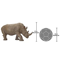 Design Toscano 17" South African Rhino Garden Sculpture