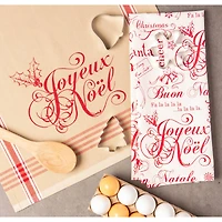 DII® Assorted Joyeux Noel Dishtowel Set