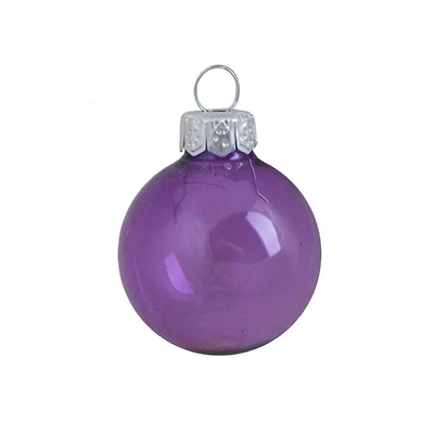 Whitehurst 4 Pack 4.75" Transparent Glass Ball Ornaments
