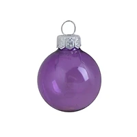 Whitehurst 4 Pack 4.75" Transparent Glass Ball Ornaments