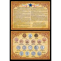 Three Centuries of U.S. Pennies & Nickels