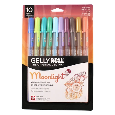 Gelly Roll® Moonlight® 06 Fine Point Gel Pen 10 Color Set