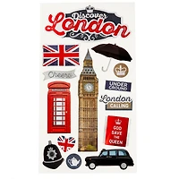 London Dimensional Stickers by Recollections™