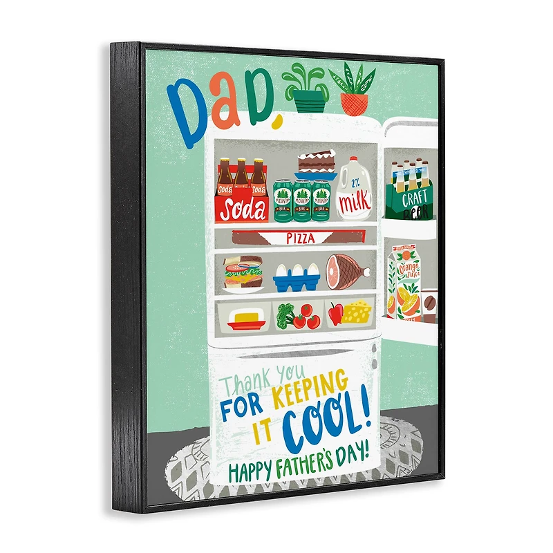 Stupell Industries Keeping It Cool Father's Day Framed Giclee Art