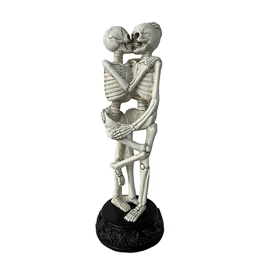 12" Skeleton Lovers Kiss Tabletop Décor by Ashland®