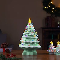 Mr Christmas. 14" Seafoam Nostalgic Tree