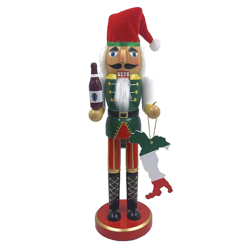 Santa's Workshop 14" Italian Nutcracker