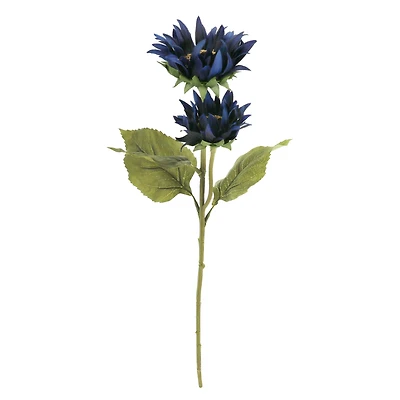 26" Dark Blue Sunflower Stem by Ashland®