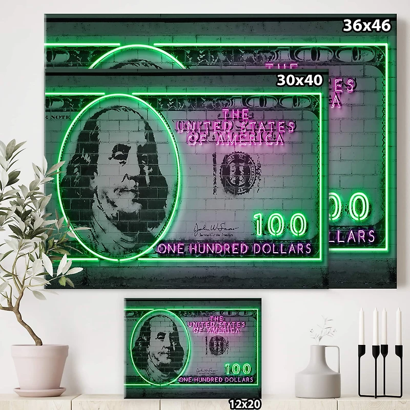 Designart - 100 dollars