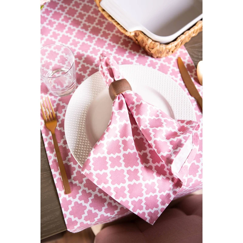 Rose Lattice Table Runner 14" x 108"