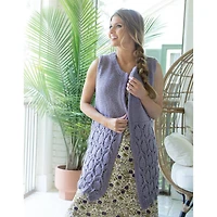 Leisure Arts® Knit Lace Tops & Vests Book