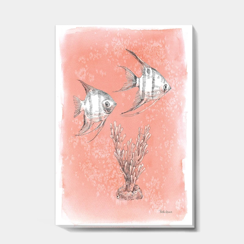 Designart - Coastal Sea Life III fish sketches
