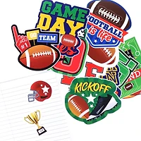 Football Vinyl Die Cut Stickers by Recollections™