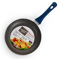 Gibson Home® Charmont 9.5'' Yale Blue Nonstick Aluminum Frying Pan