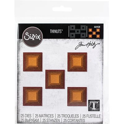 Sizzix® Thinlits® Stacked Squares Die Set by Tim Holtz®