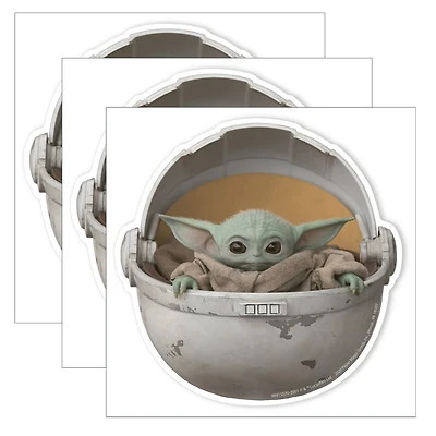 Eureka® Star Wars™ The Mandalorian Paper Cut Outs, 3 Packs of 36