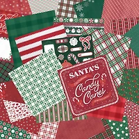 12" x 12" Peppermint Plaid Paper Pad by Recollections™