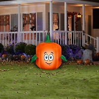 3.5ft. Airblown® Inflatable Halloween Spookley the Square Pumpkin