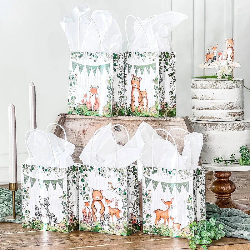 Kate Aspen® Woodland Baby Shower Gift Bag Set