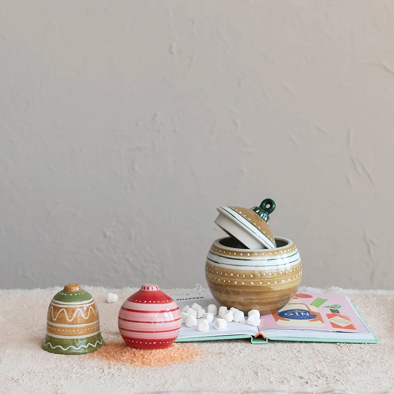 Hello Honey® 5.75" Wax Relief Ornament Stoneware Jar