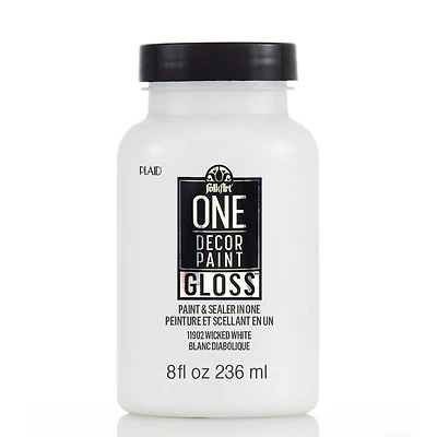 FolkArt® One Décor Paint™ Gloss Paint & Sealer
