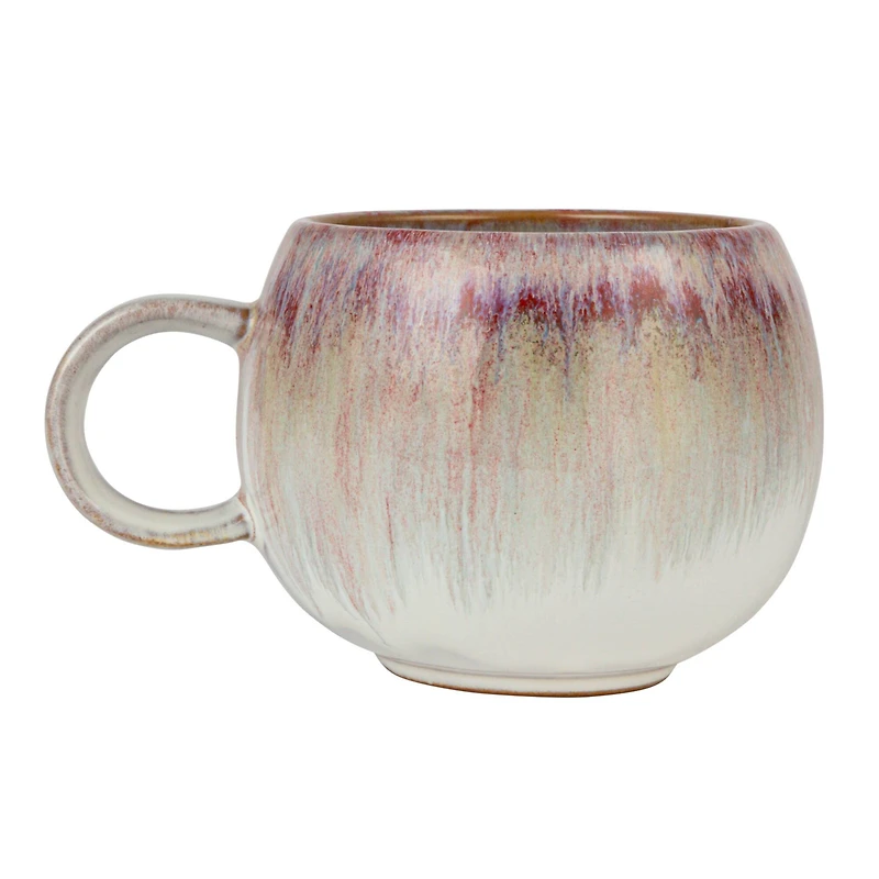 Hello Honey® 3.25" Berry Bliss Reactive Glaze Stoneware Mugs, 4ct.
