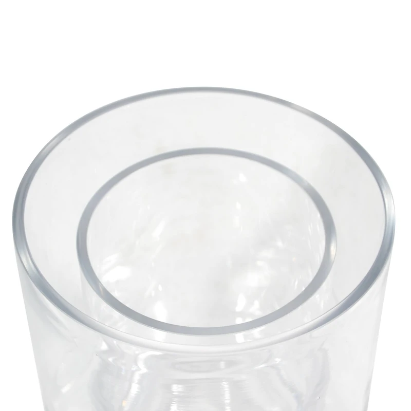 8" Double Wall Glass Cylinder Vase by Ashland®