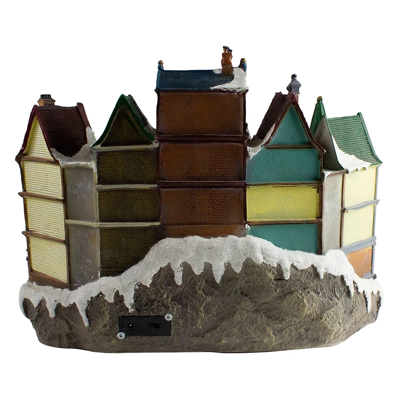 15" Gray & Green LED Lighted Big Christmas Tree With Kids