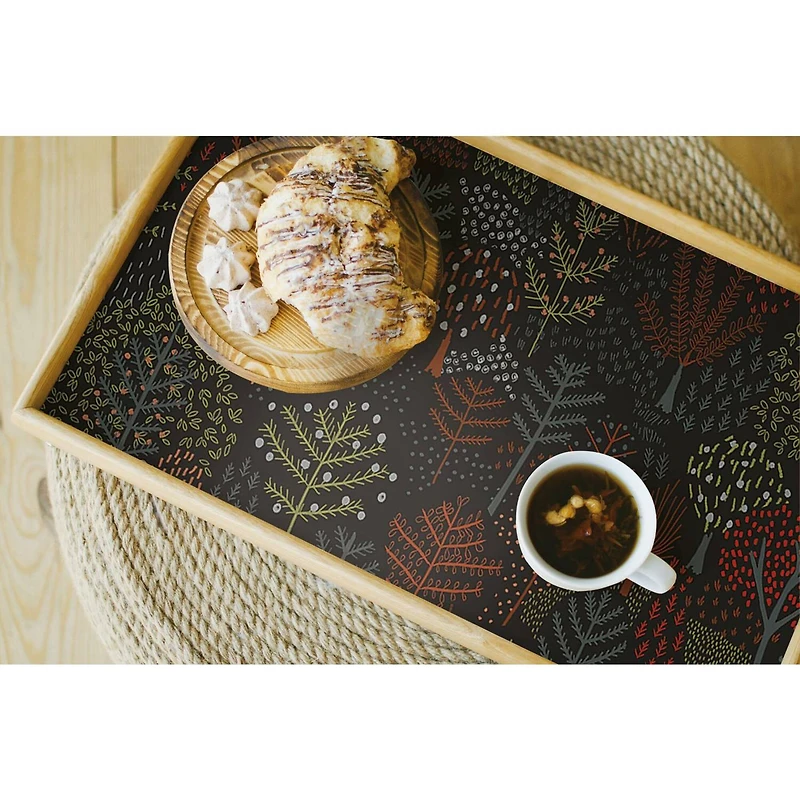 RoomMates Folklore Trees Peel & Stick Wallpaper