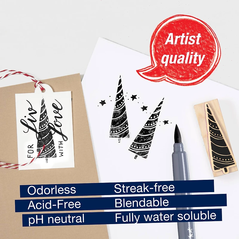 Faber-Castell® Goldfaber Aqua Shades of Gray Dual-Tip Marker Set