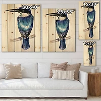 Designart - Style Kingfisher Bird