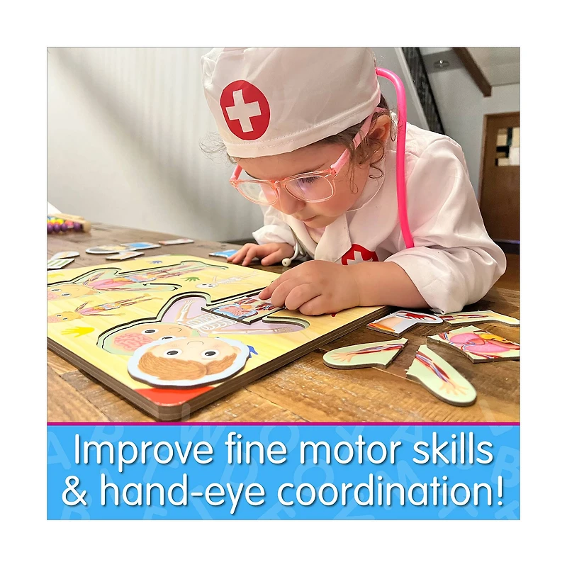 Lift & Learn Puzzle - Inside of Me: 28 Pcs