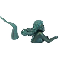 Design Toscano® 7" Meara the Mermaid Sculptural Garden Swimmer Statue