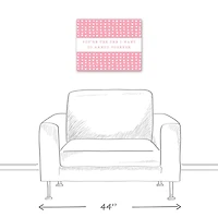 One Annoy Forever Pink Canvas Wall Art