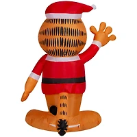 3.5ft. Airblown® Inflatable Christmas Garfield in Santa Suit