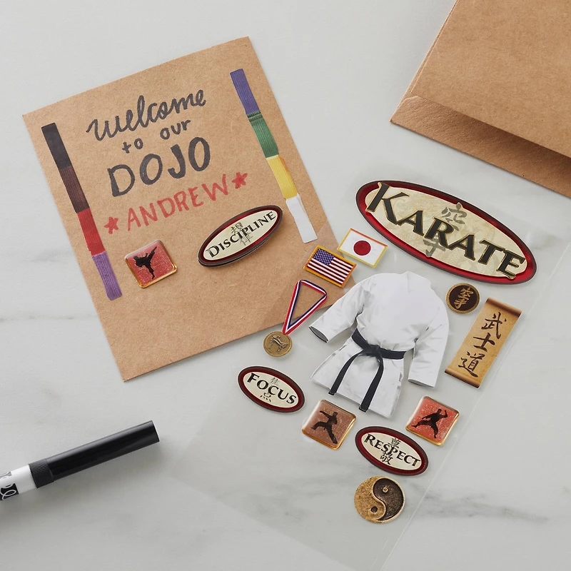 Karate Stickers by Recollections™