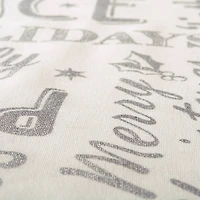 DII® Silver Christmas Collage Dishtowel Set