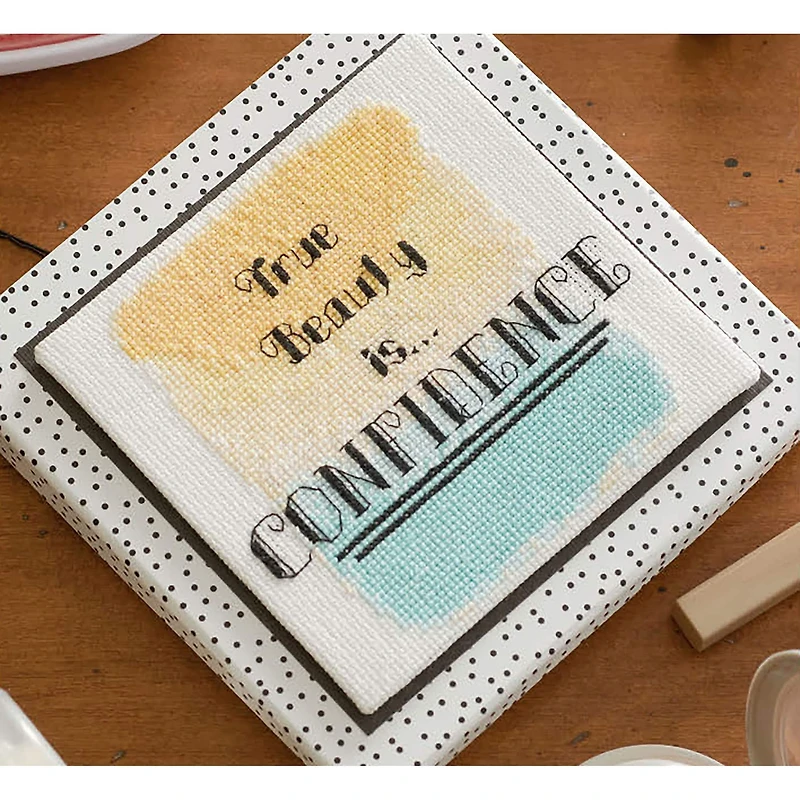 Leisure Arts® Positive Quotes in Cross Stitch Book