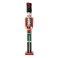 Glitzhome® 42" Wooden Christmas Soldier Nutcracker